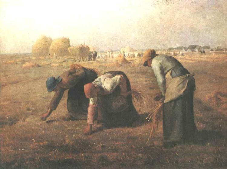 Jean-Franc Millet The Gleaners